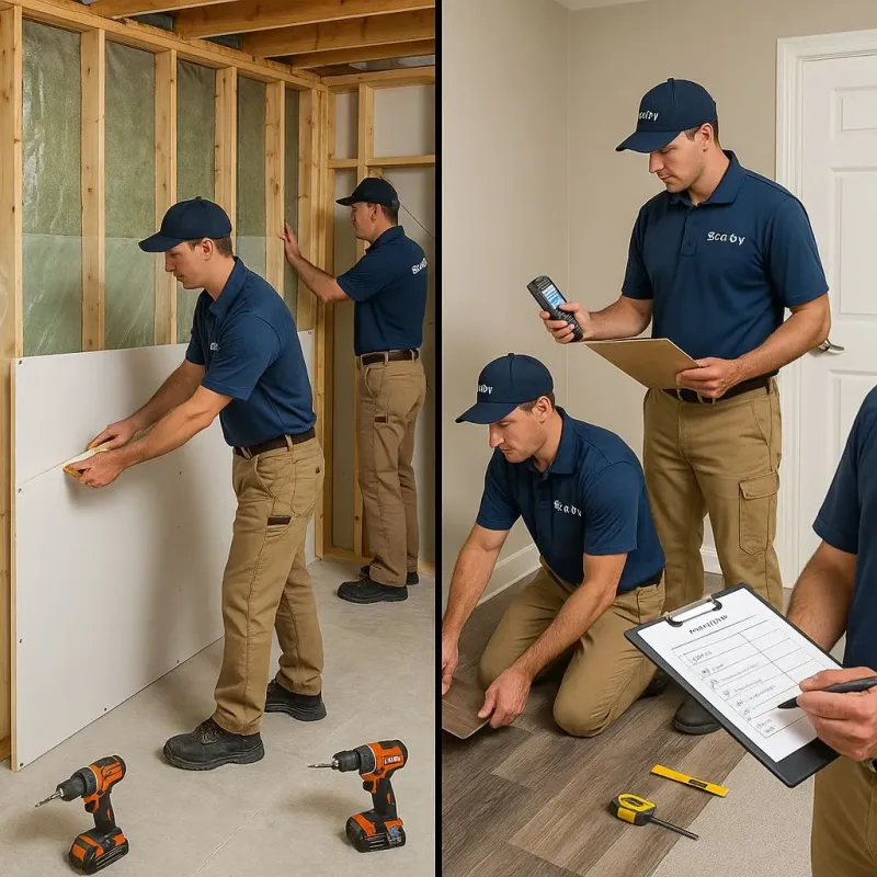 Repairs and Reconstruction process in Middletown, MD